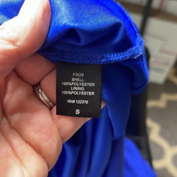 Rhyme Los Angeles Blue, Strapless Dress, Size Small - Picture 10 of 11